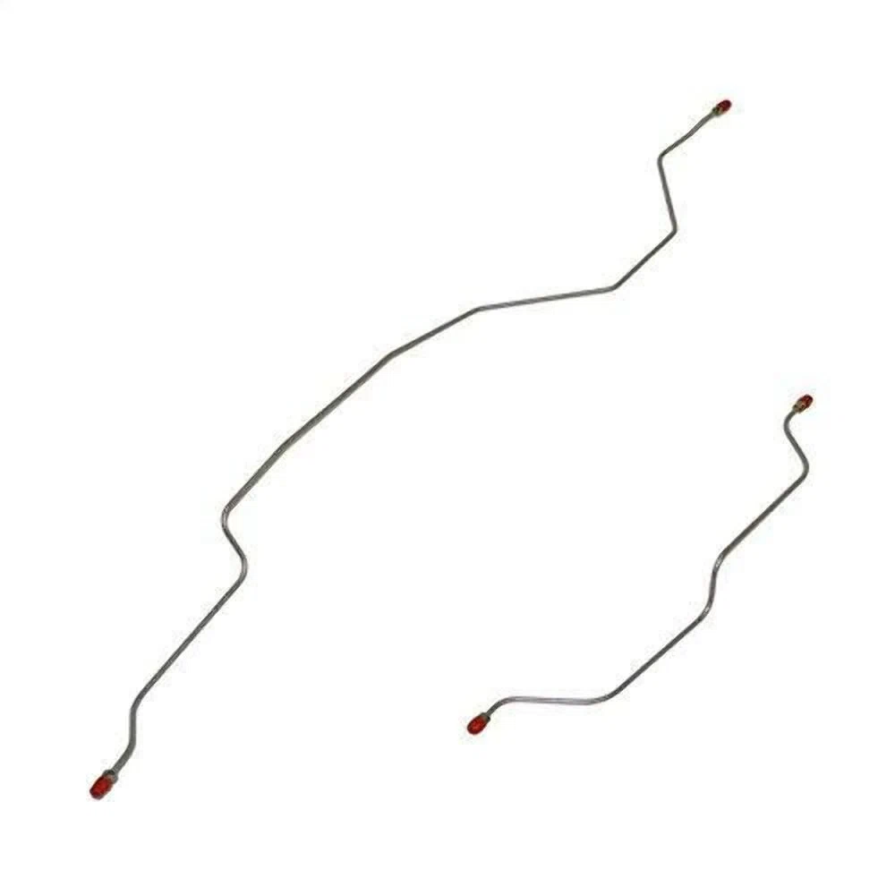 1963-66 Chevrolet C10 Rear Axle Brake Lines 1_2 Ton Truck Steel TRA6401OM